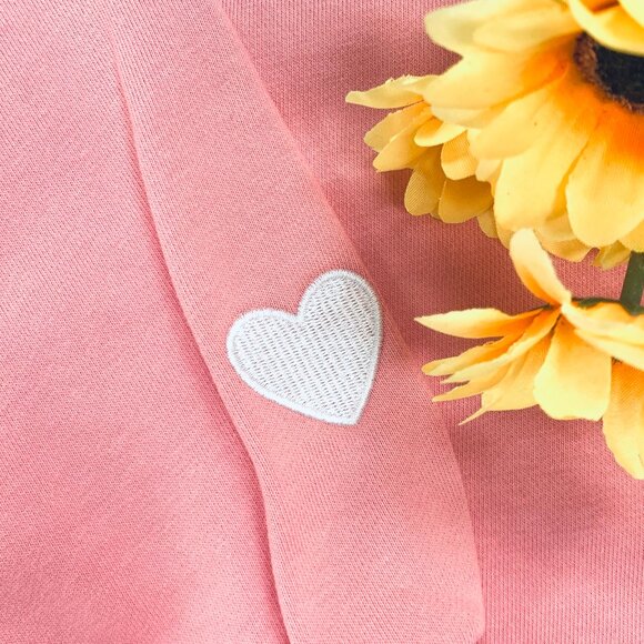 Parke Valentine’s Day Limited College Fit Pullover Sweatshirt Pink Cozy🤩🤩 - Picture 3 of 7